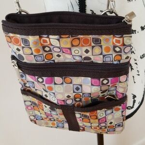 Braciano Crossbody Oil Cloth small Travel bag